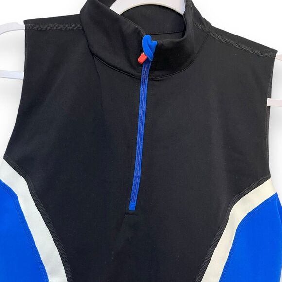 Sports Illustrated Crop Top Sports Bra Womens XXL Workout Cycling Colorblock NEW - Picture 4 of 9